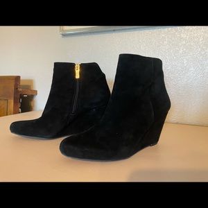 Jessica Simpson Suede Wedge Booties